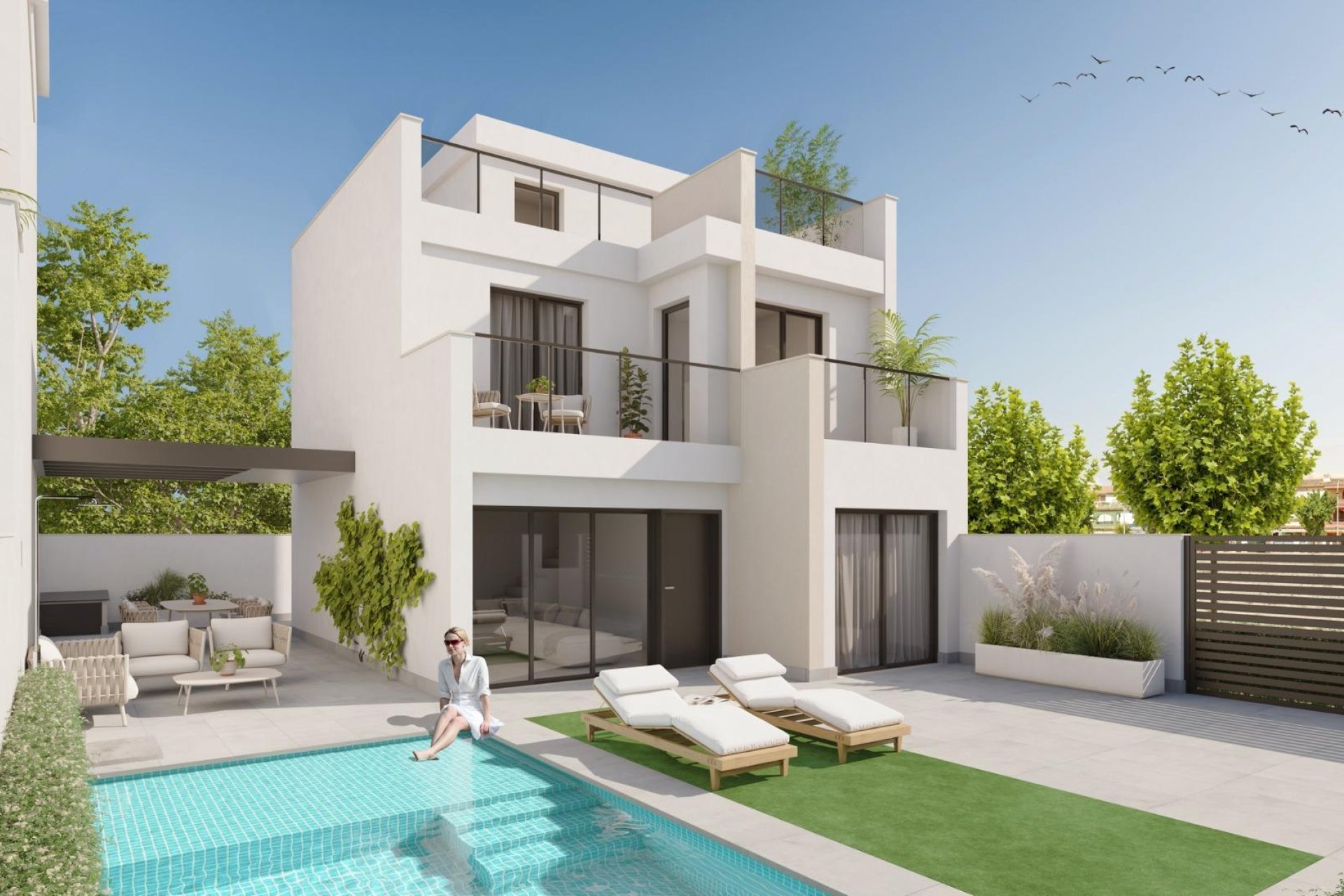 Nouvelle construction - Villa indépendante - Los Alcázares