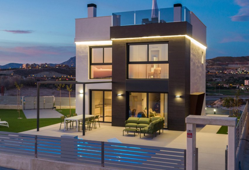 Nouvelle construction - Villa indépendante - Mutxamel