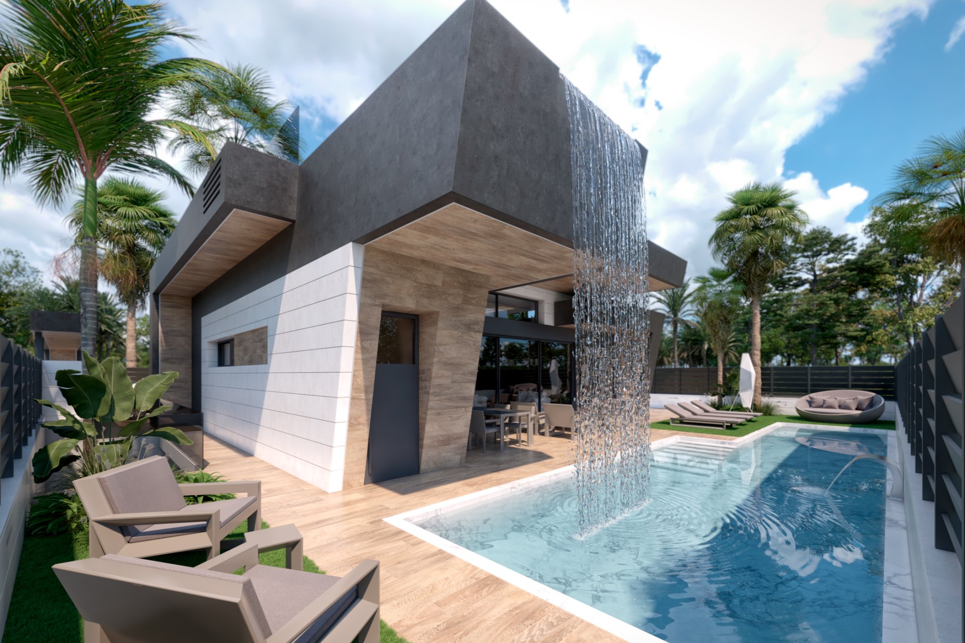 Nouvelle construction - Villa indépendante - Torre-Pacheco