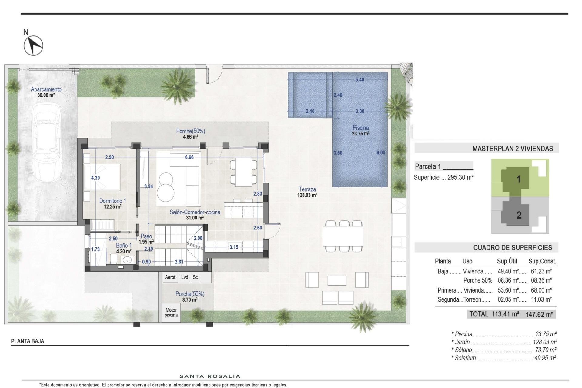 Obra nueva - Adosado - Torre Pacheco