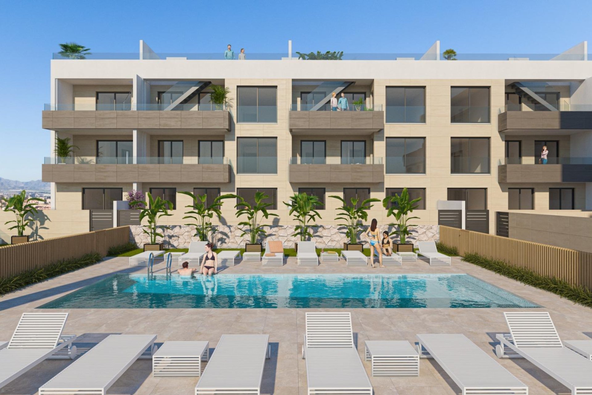 Obra nueva - Apartamento en planta baja - Águilas