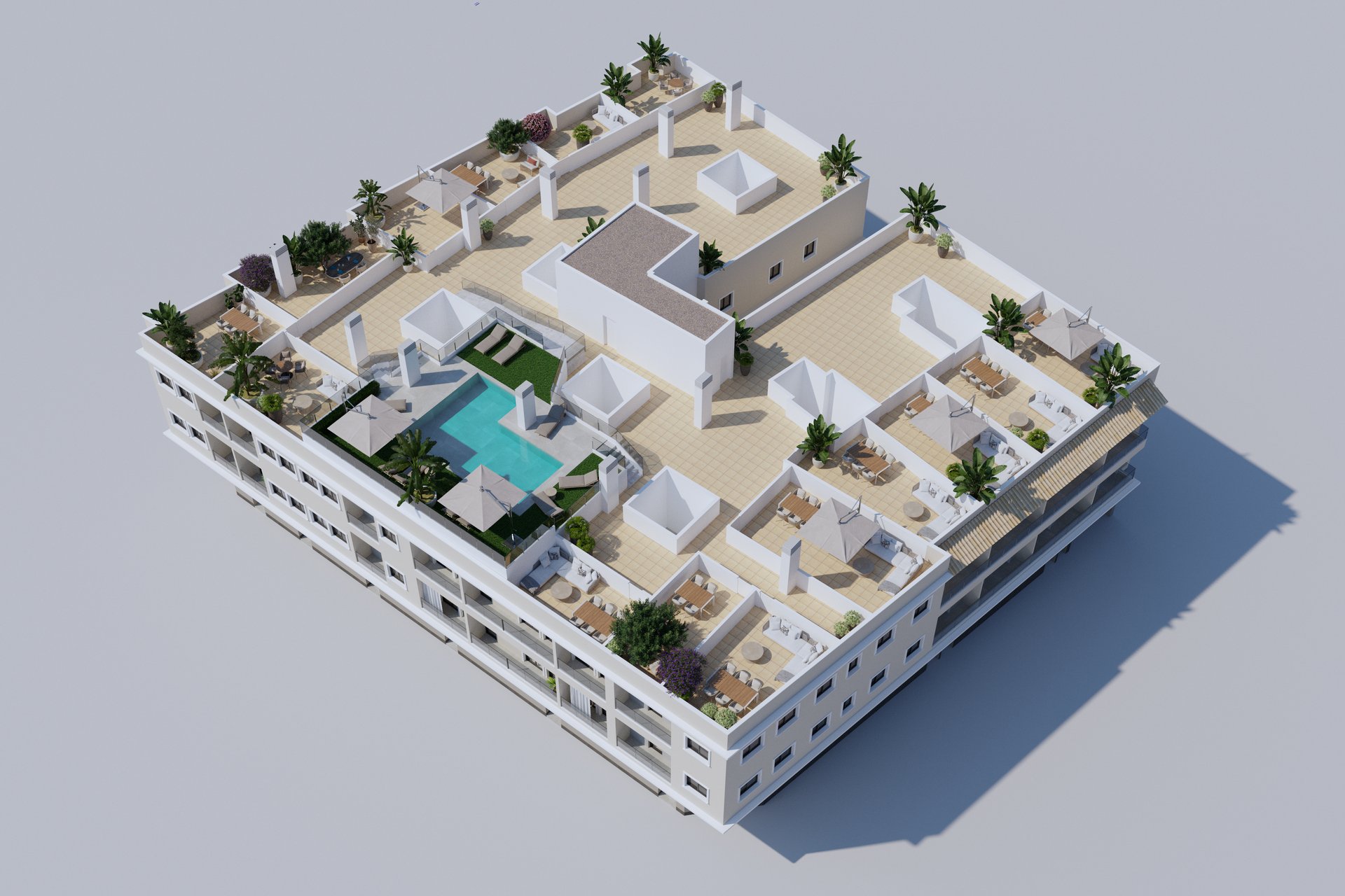 Obra nueva - Apartamento en planta baja - Algorfa