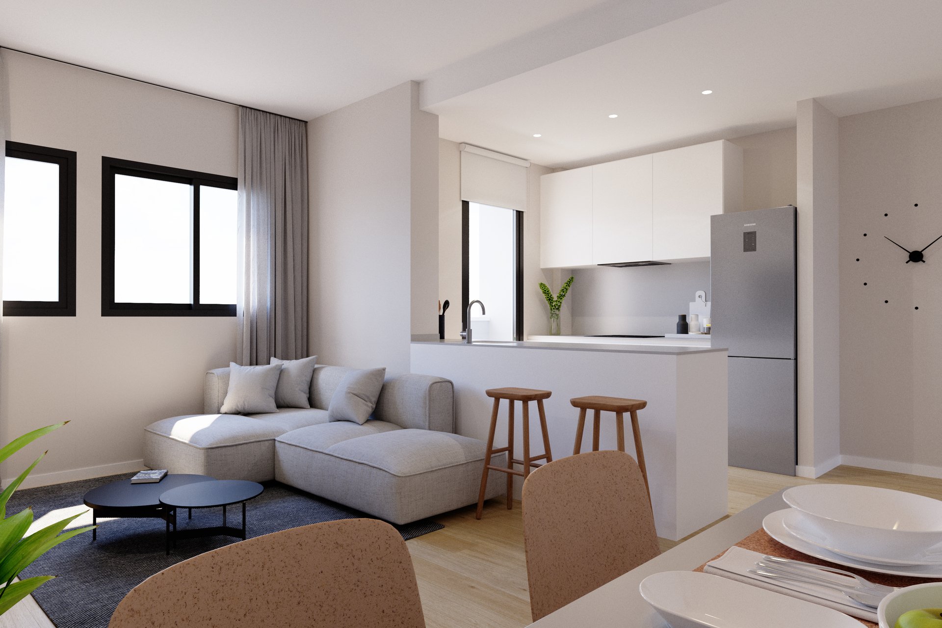 Obra nueva - Apartamento en planta baja - Algorfa