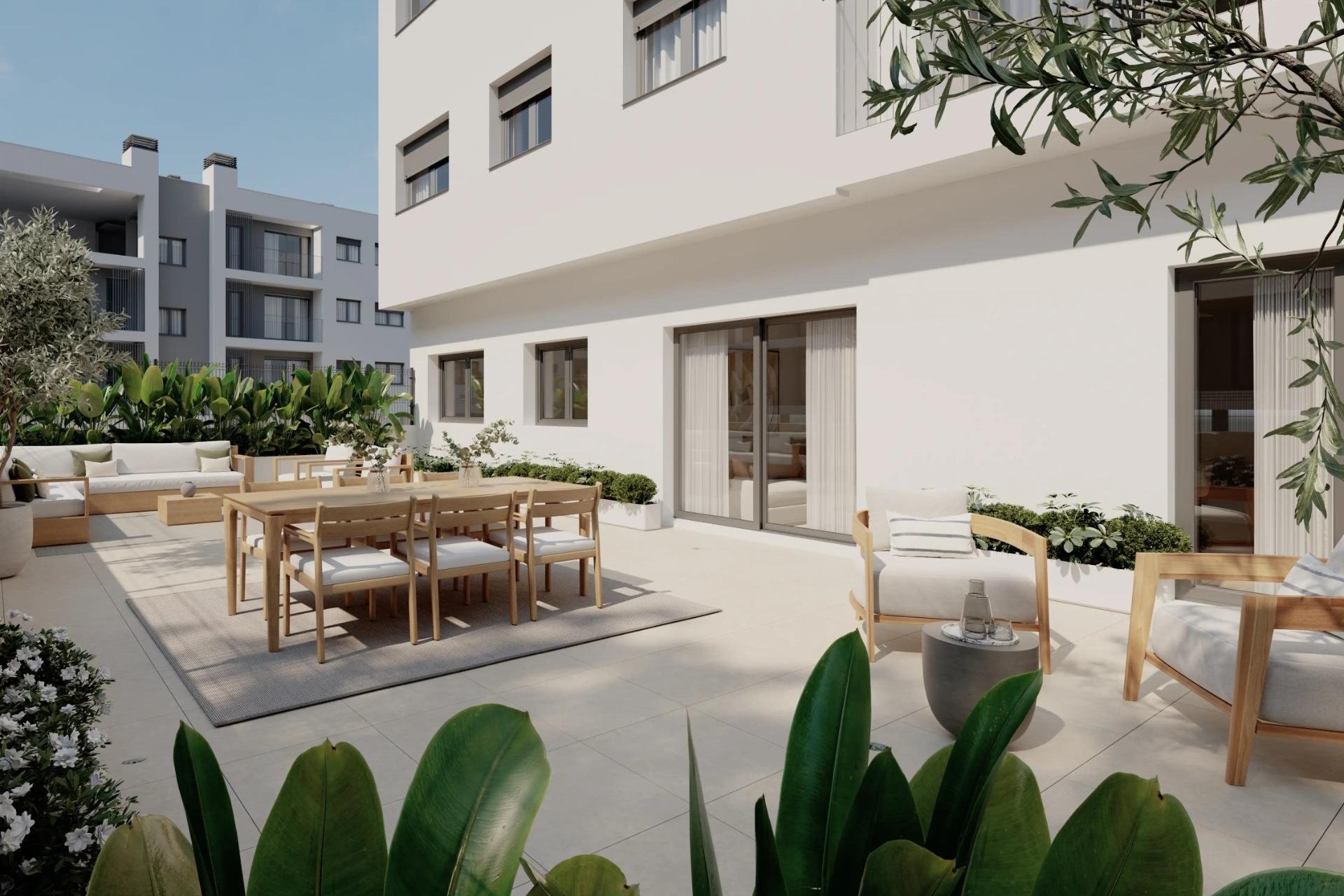Obra nueva - Apartamento en planta baja - Alicante