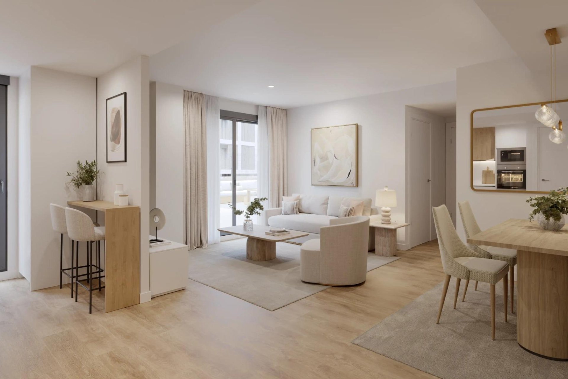 Obra nueva - Apartamento en planta baja - Alicante