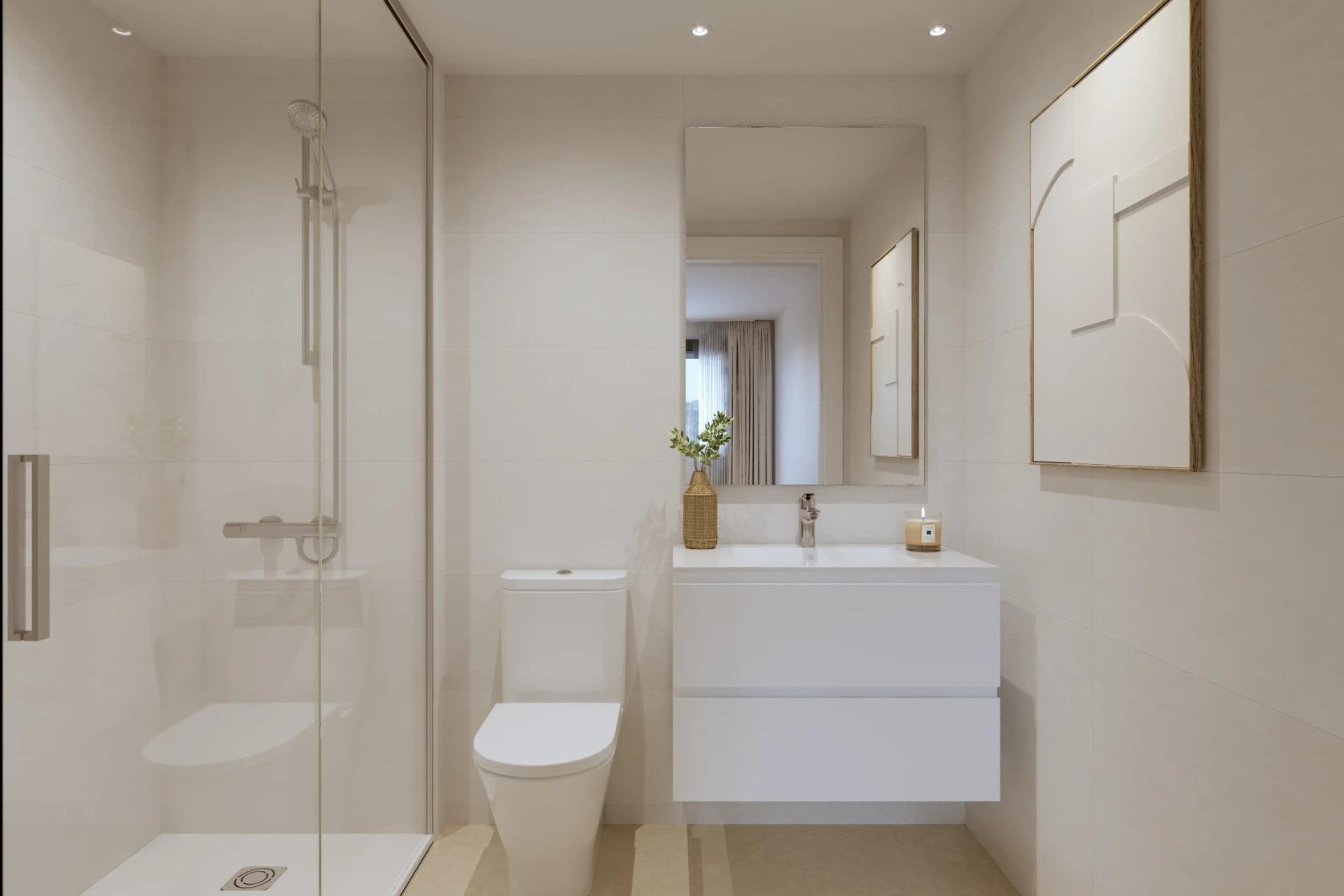 Obra nueva - Apartamento en planta baja - Alicante