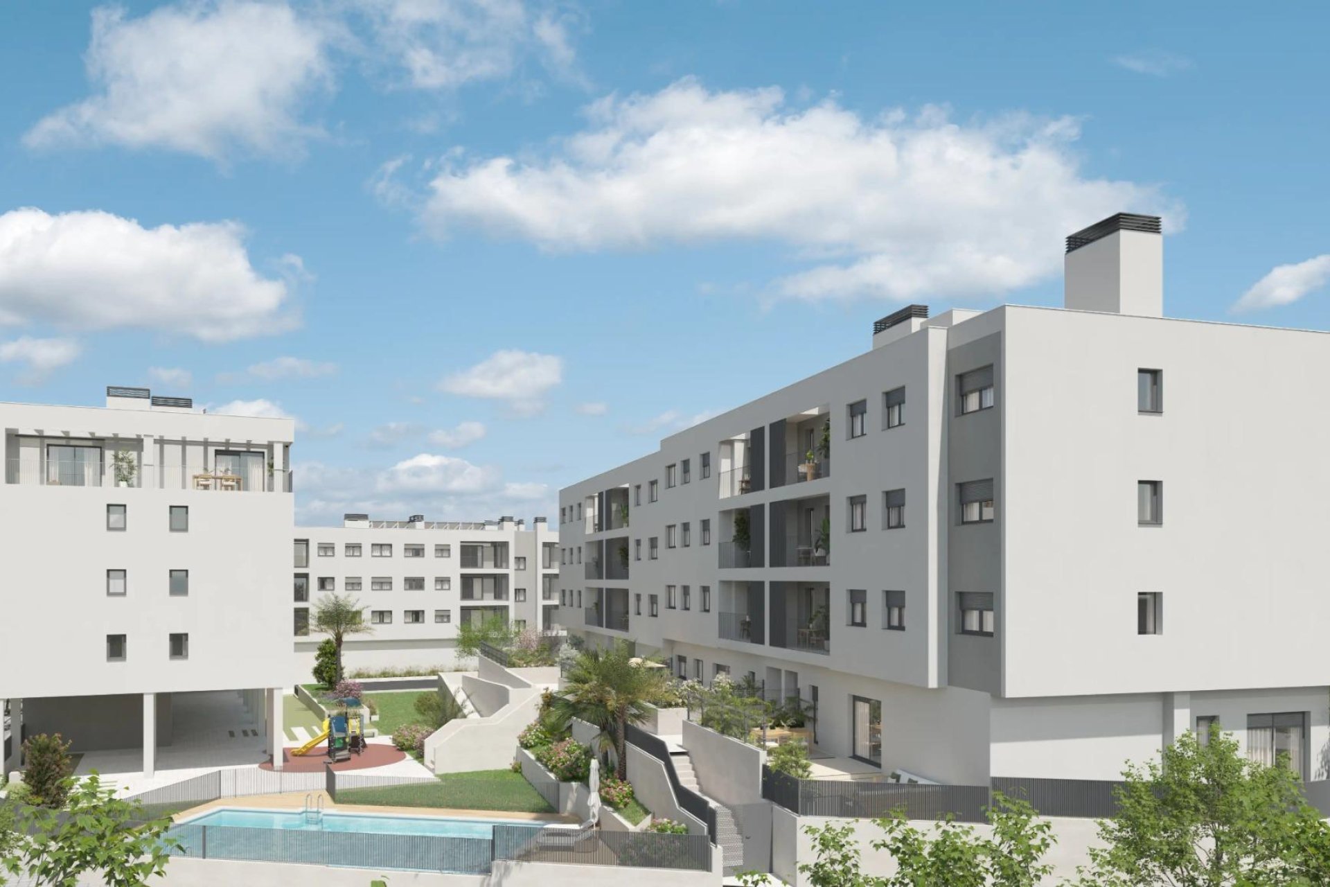 Obra nueva - Apartamento en planta baja - Alicante