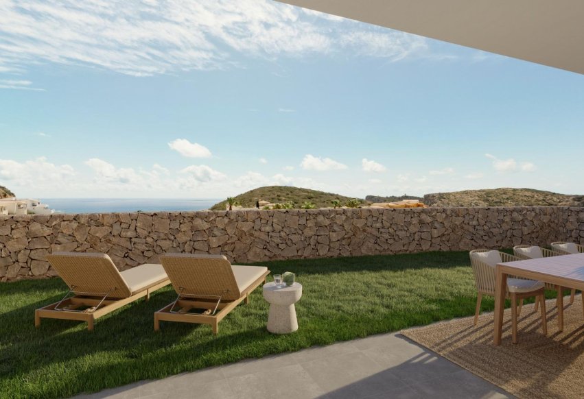 Obra nueva - Apartamento en planta baja - Benitachell