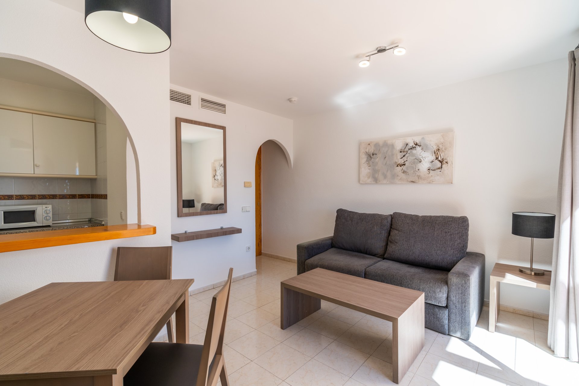 Obra nueva - Apartamento en planta baja - Calpe