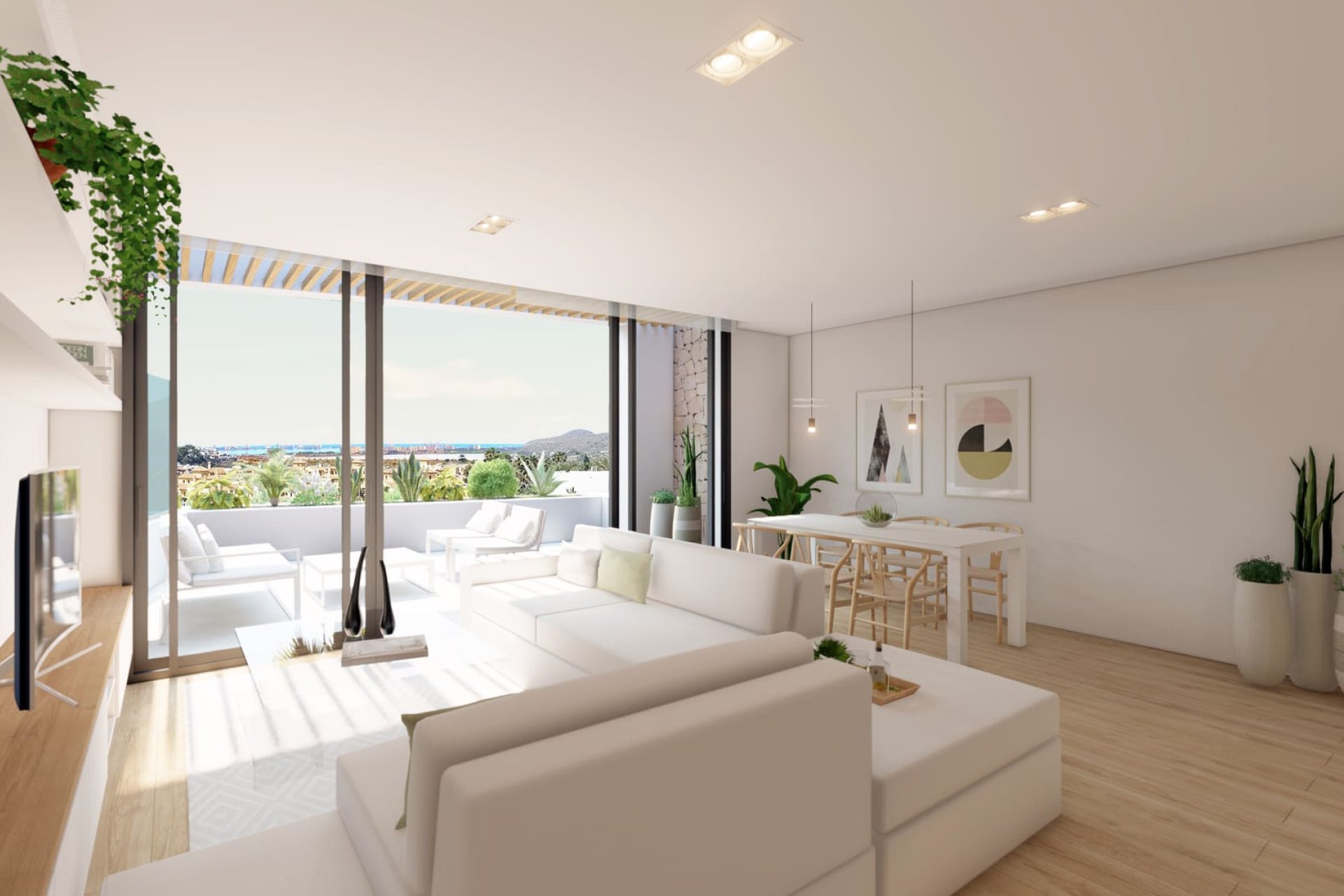 Obra nueva - Apartamento en planta baja - Cartagena