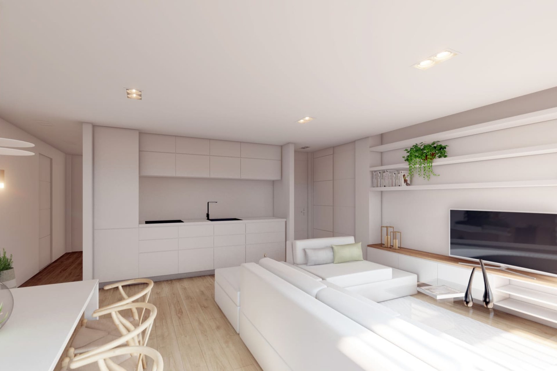 Obra nueva - Apartamento en planta baja - Cartagena
