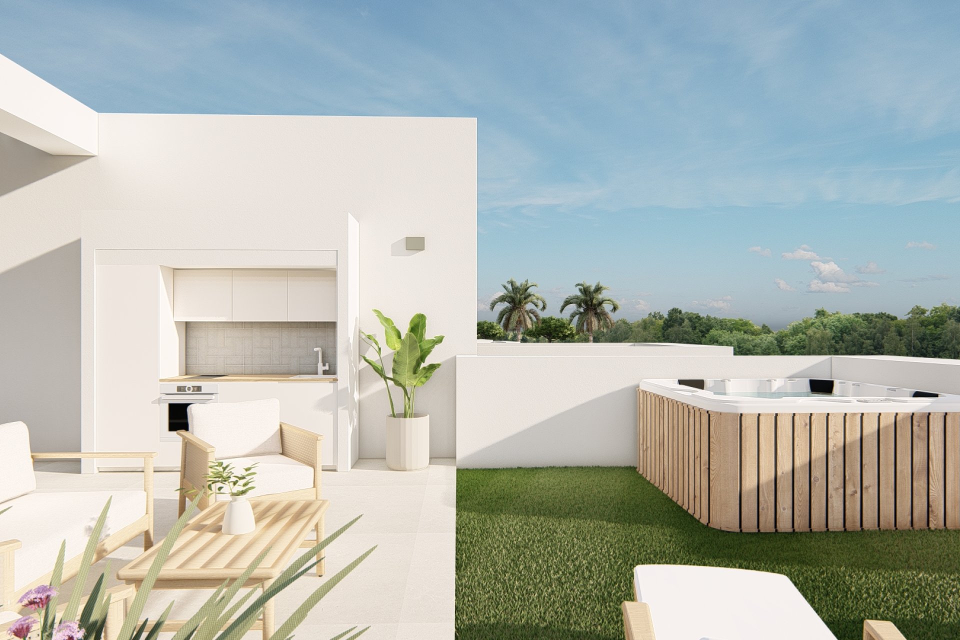 Obra nueva - Apartamento en planta baja - Ciudad Quesada