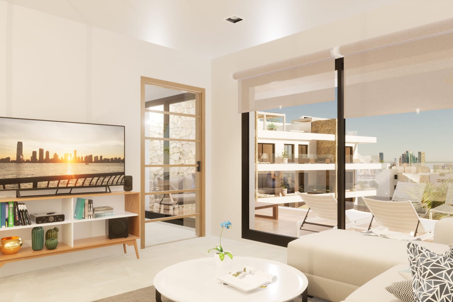 Obra nueva - Apartamento en planta baja - Finestrat