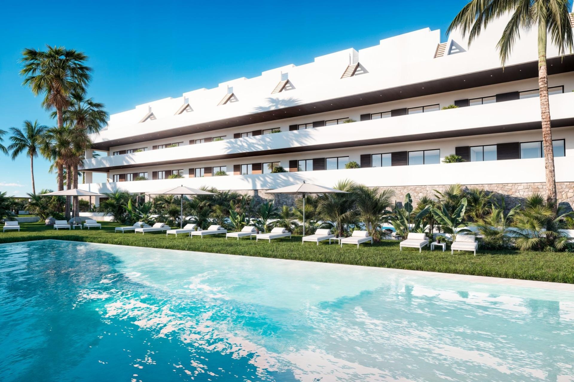 Obra nueva - Apartamento en planta baja - Finestrat