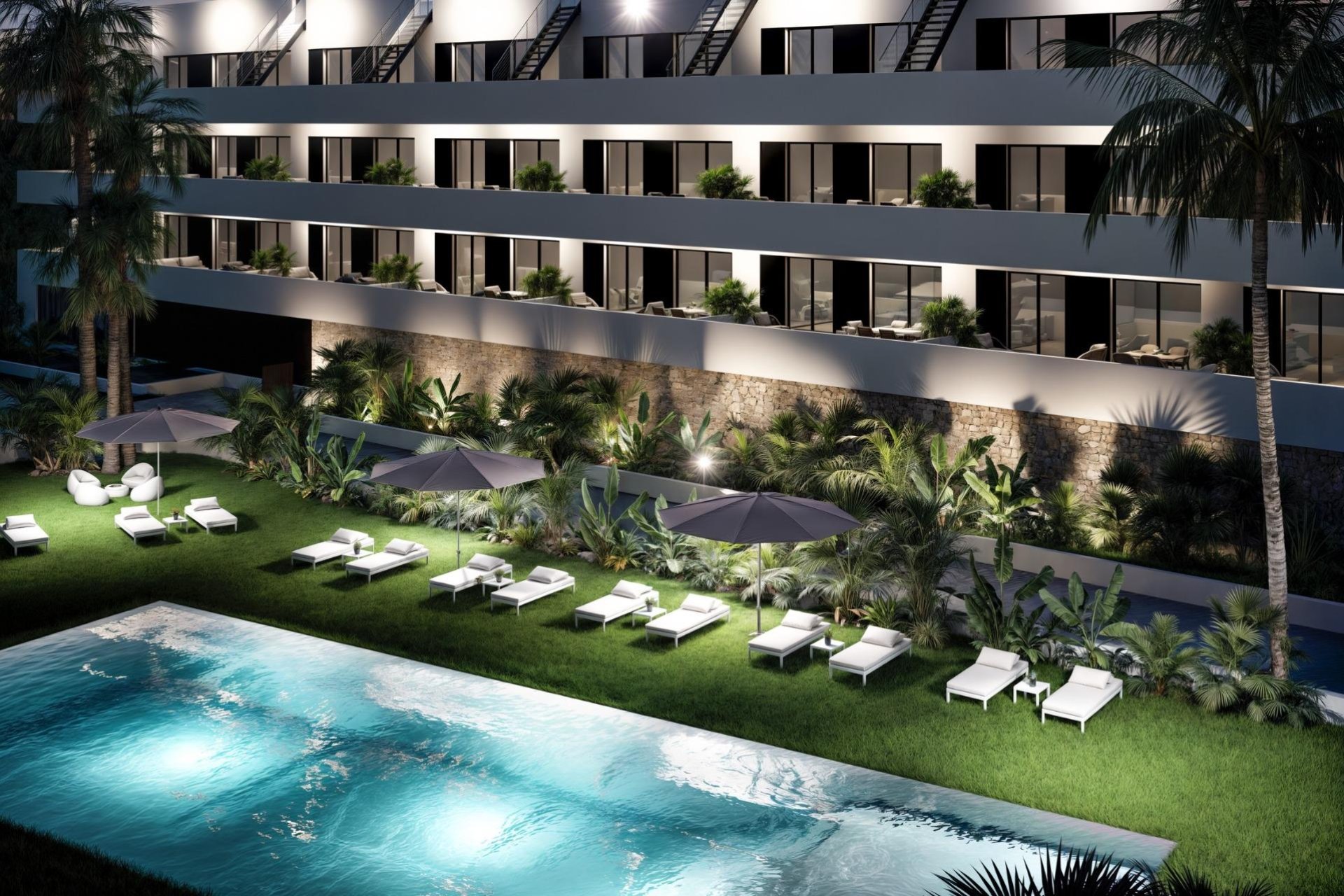 Obra nueva - Apartamento en planta baja - Finestrat