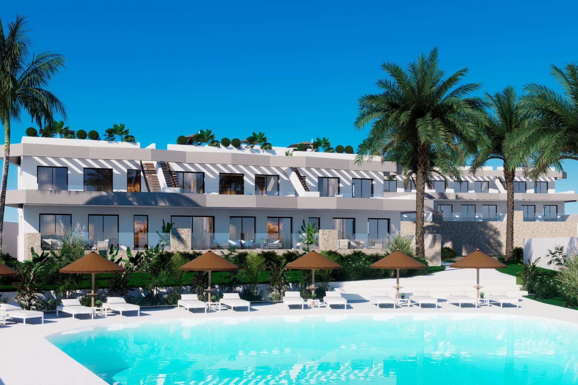 Obra nueva - Apartamento en planta baja - Finestrat