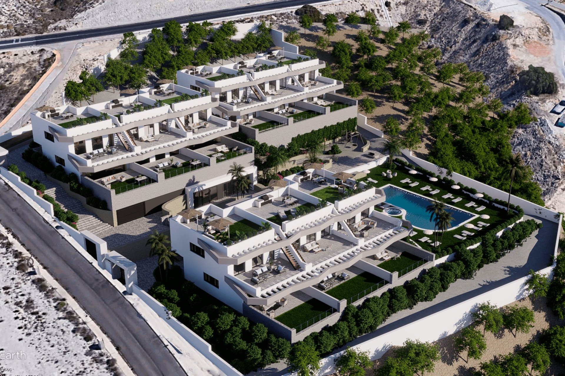 Obra nueva - Apartamento en planta baja - Finestrat