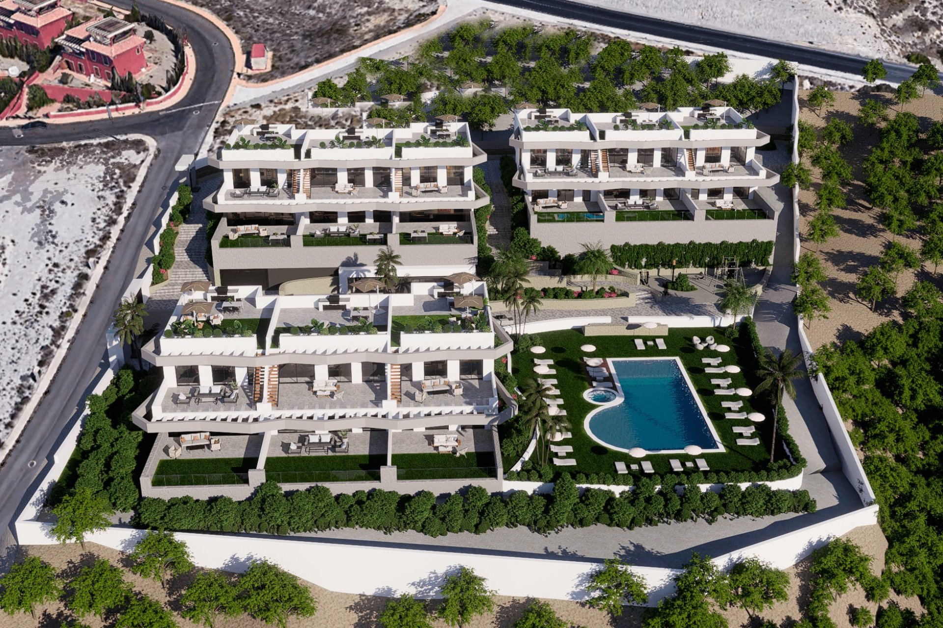 Obra nueva - Apartamento en planta baja - Finestrat