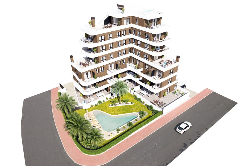 Obra nueva - Apartamento en planta baja - Guardamar del Segura