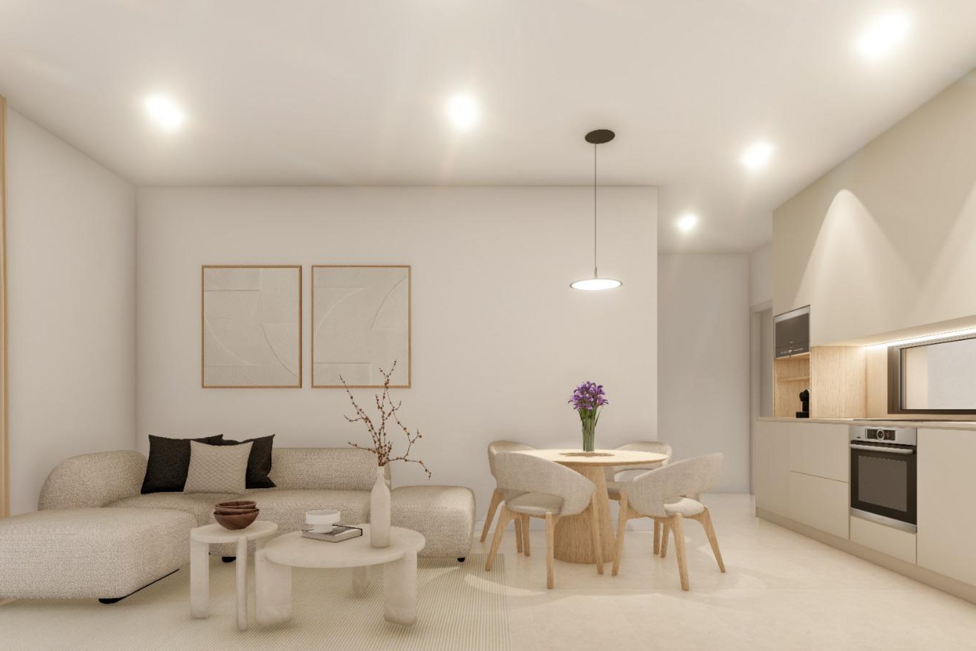 Obra nueva - Apartamento en planta baja - Guardamar del Segura