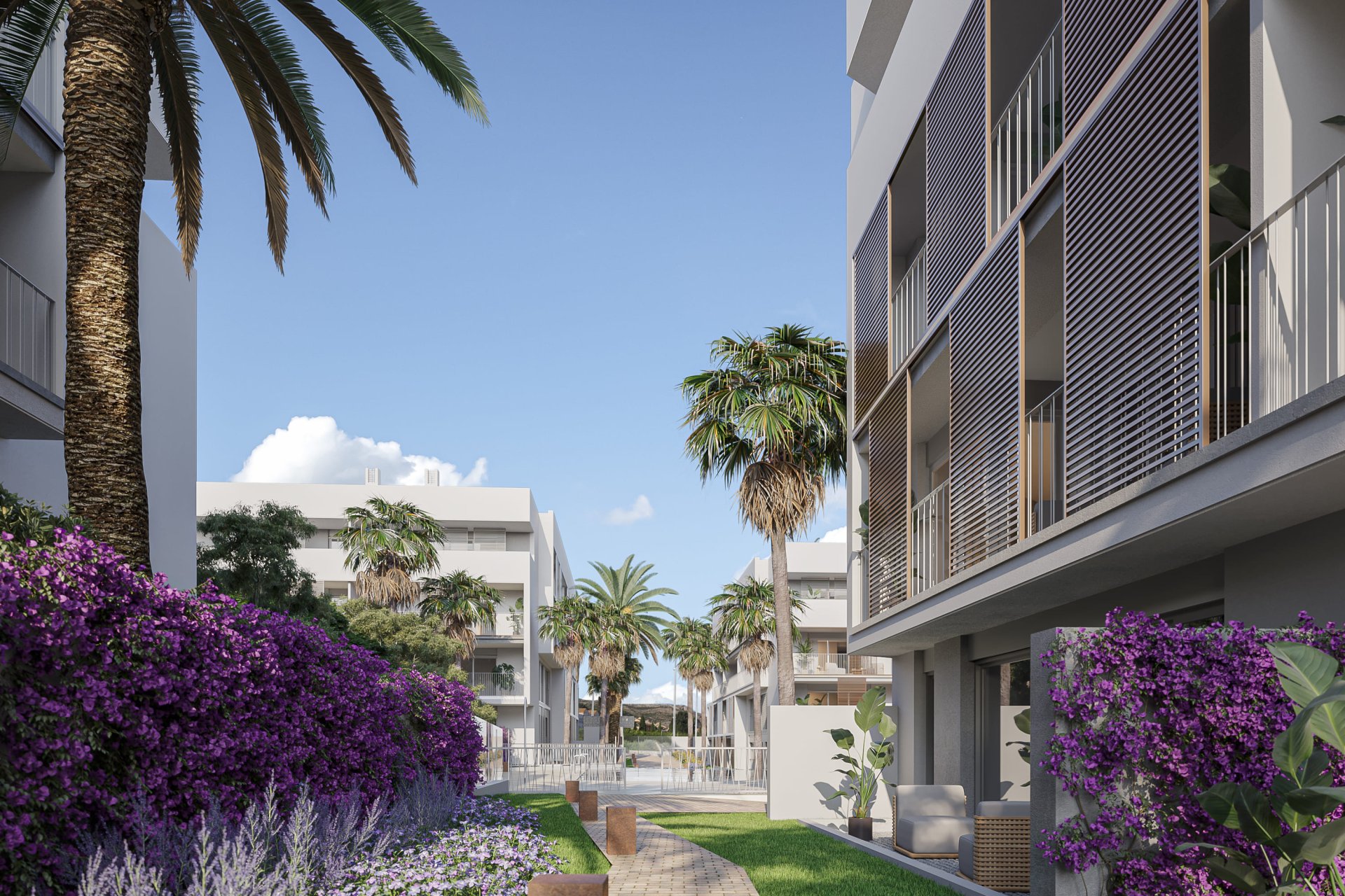 Obra nueva - Apartamento en planta baja - Jávea