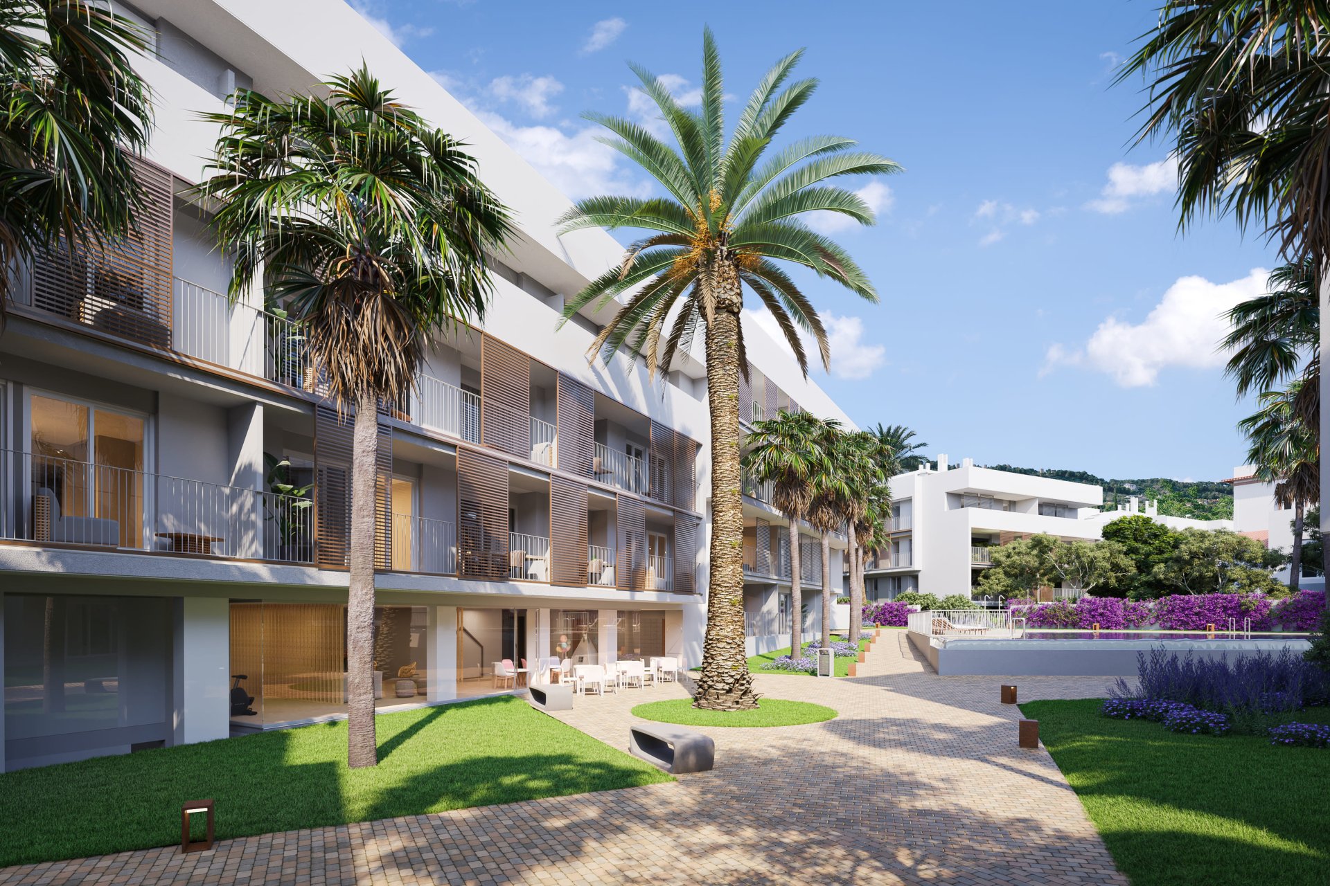 Obra nueva - Apartamento en planta baja - Jávea