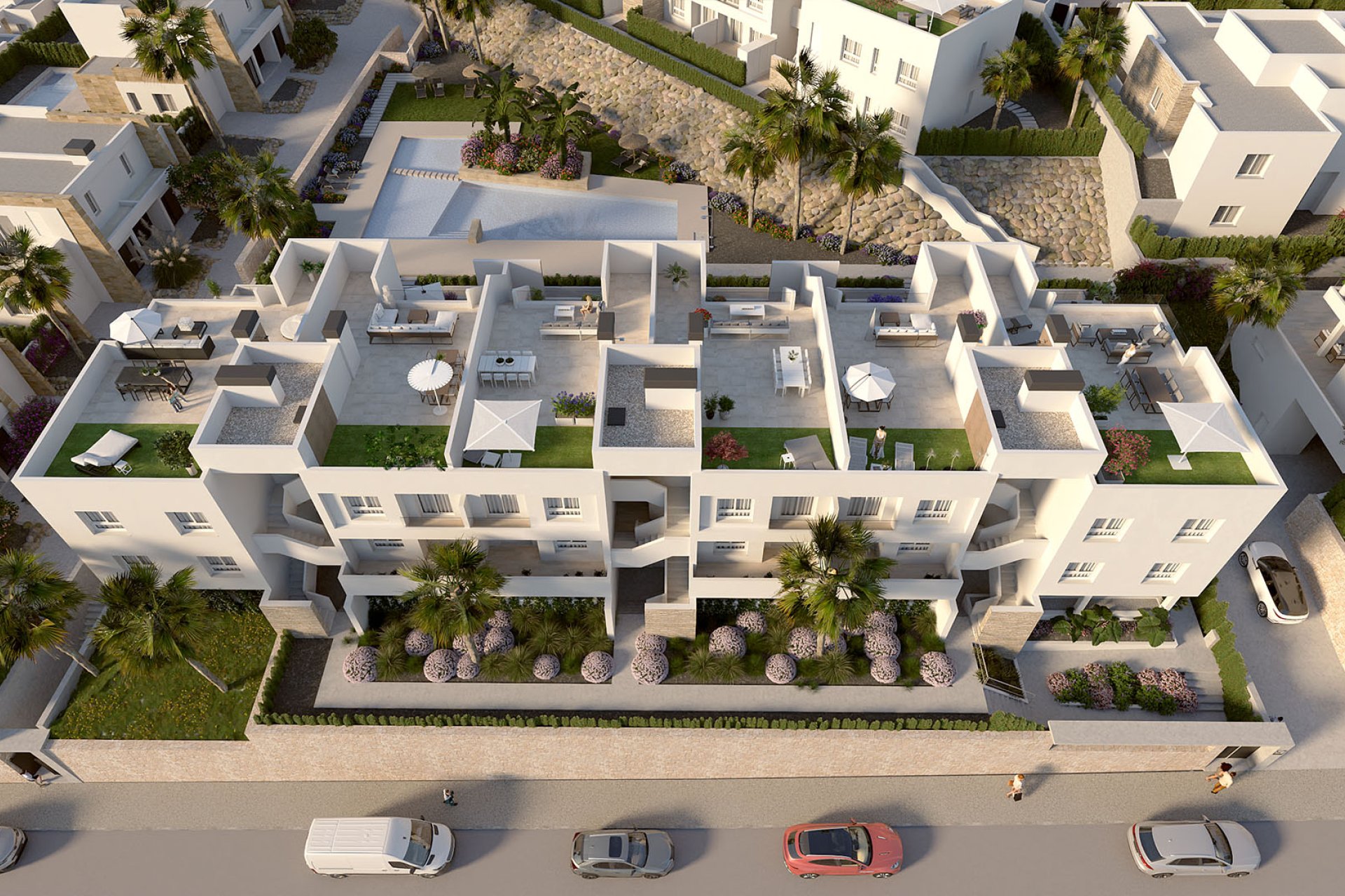 Obra nueva - Apartamento en planta baja - La Finca Golf