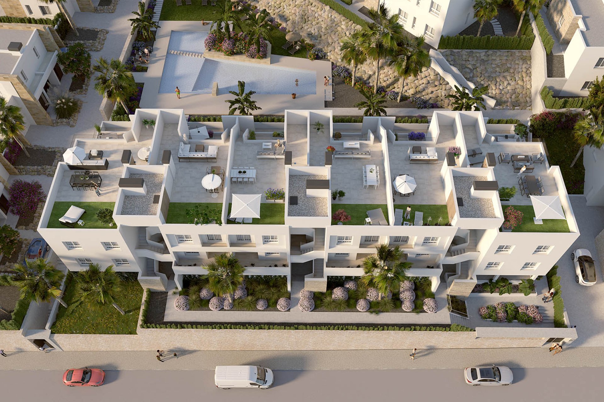 Obra nueva - Apartamento en planta baja - La Finca Golf