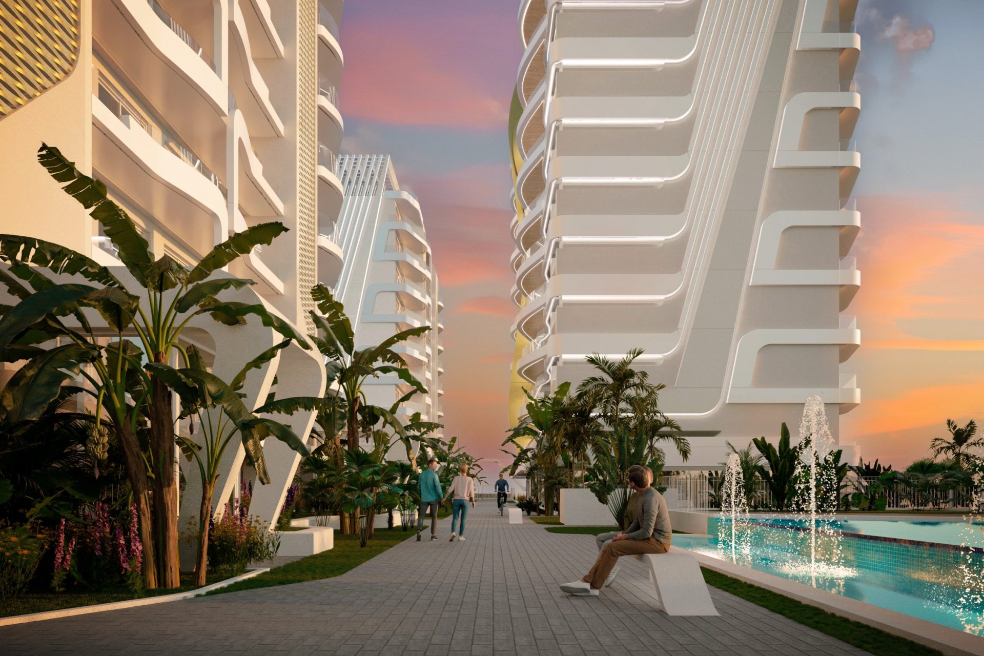 Obra nueva - Apartamento en planta baja - La Manga del Mar Menor