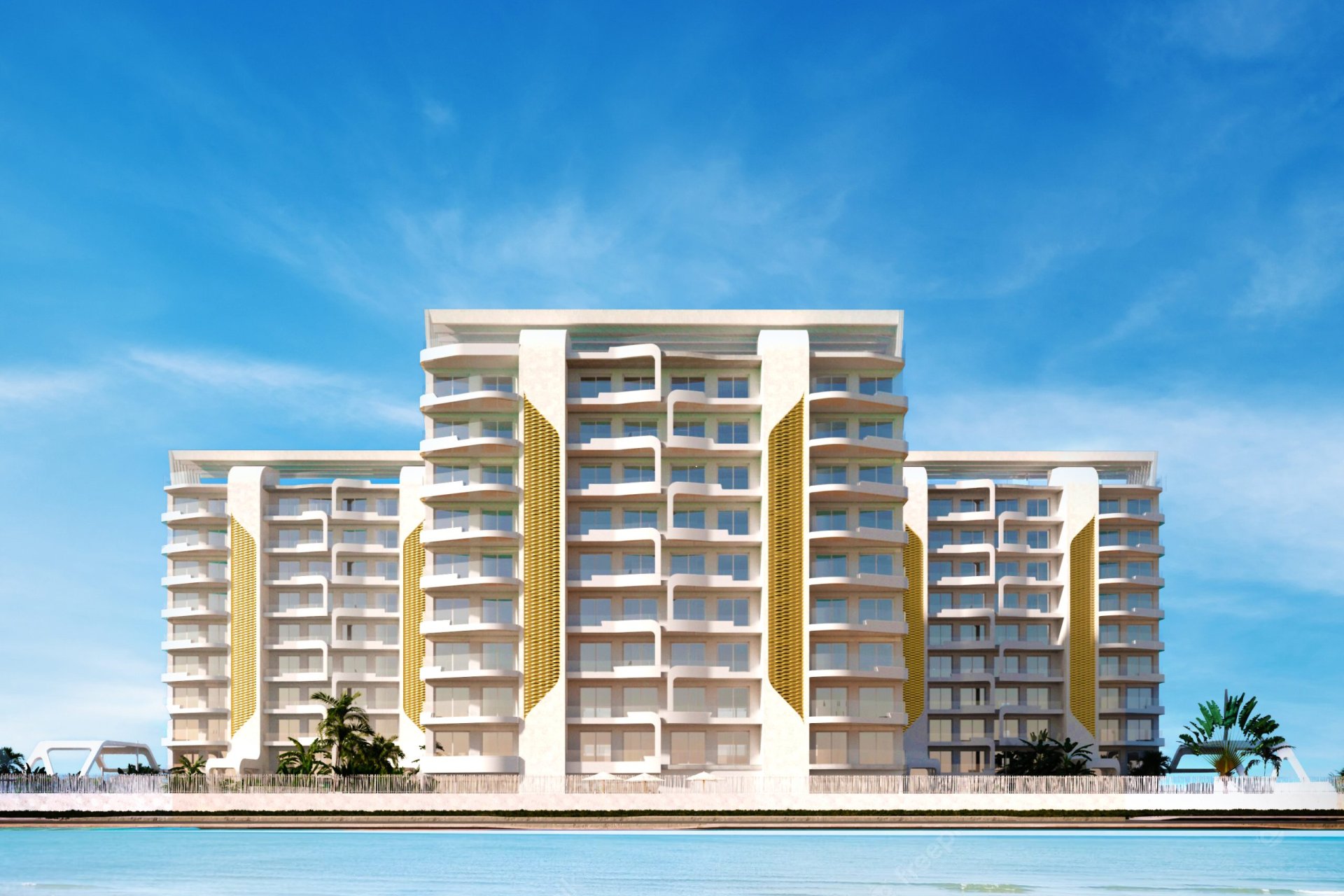 Obra nueva - Apartamento en planta baja - La Manga del Mar Menor