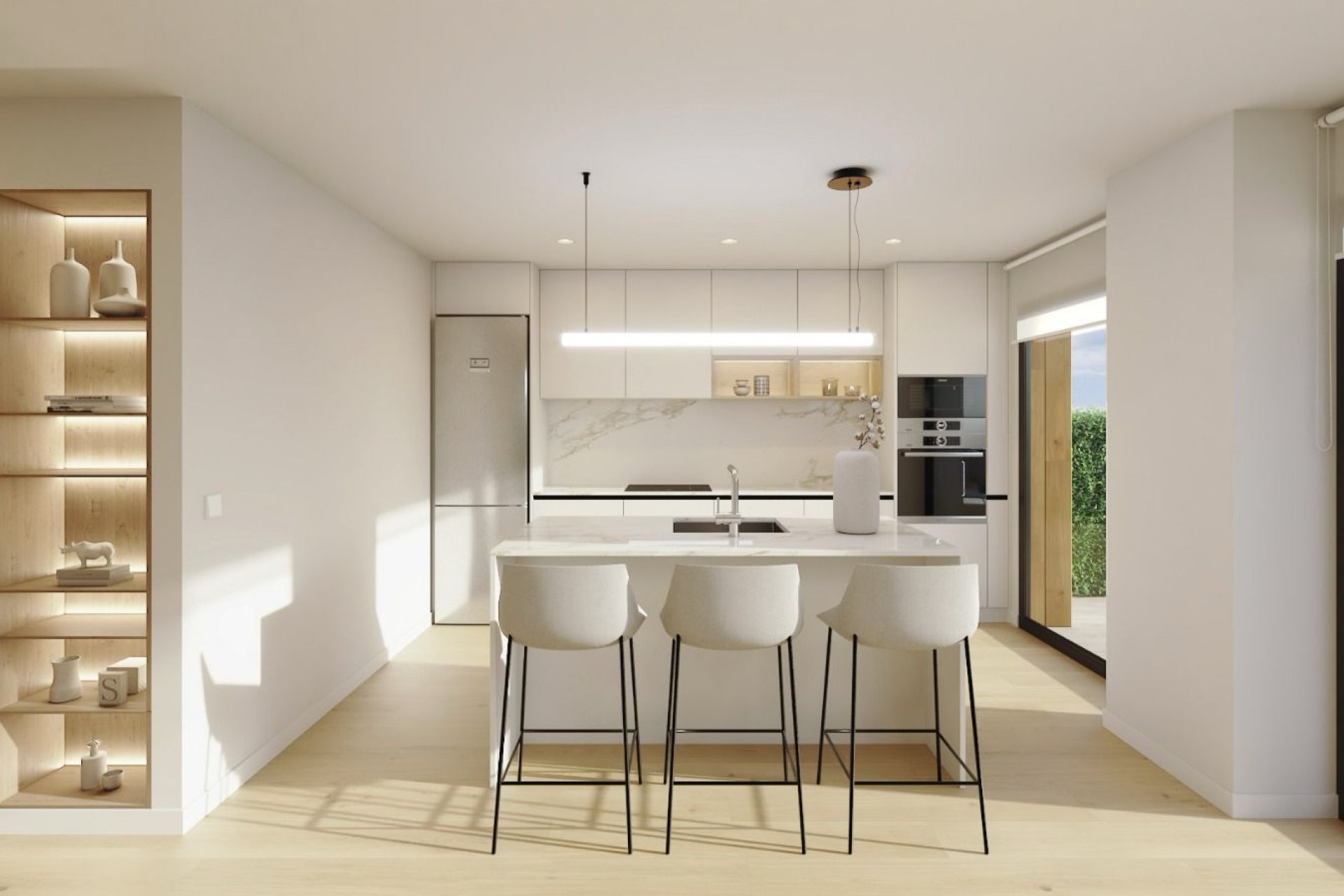 Obra nueva - Apartamento en planta baja - La Nucía