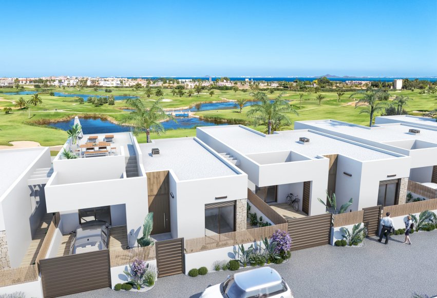 Obra nueva - Apartamento en planta baja - Los Alcázares