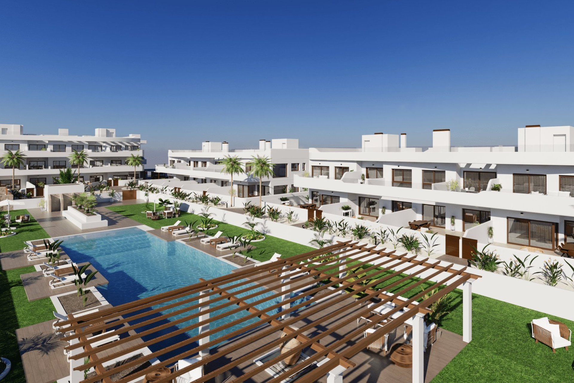 Obra nueva - Apartamento en planta baja - Los Alcázares