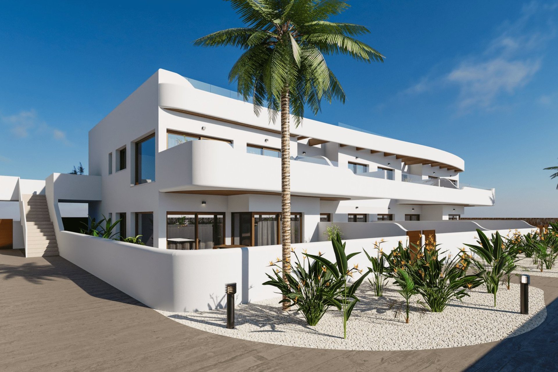 Obra nueva - Apartamento en planta baja - Los Alcázares