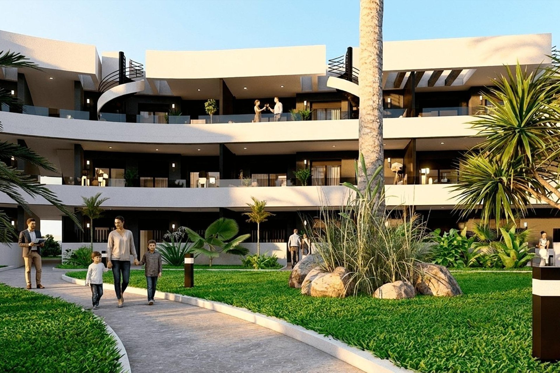 Obra nueva - Apartamento en planta baja - Los Alcázares