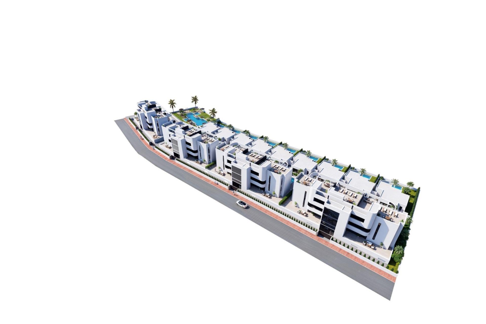 Obra nueva - Apartamento en planta baja - Los Alcázares