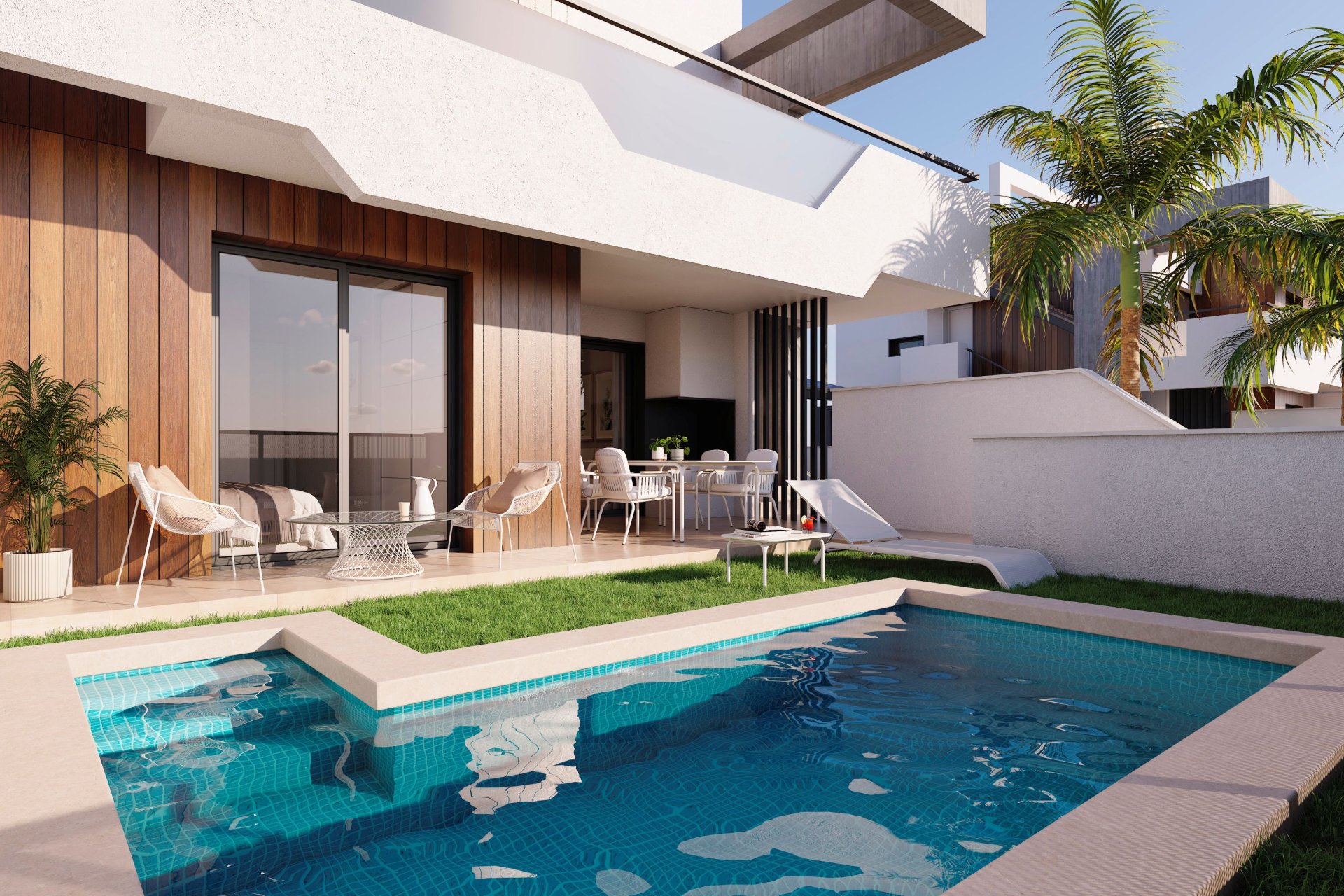 Obra nueva - Apartamento en planta baja - Mazarrón