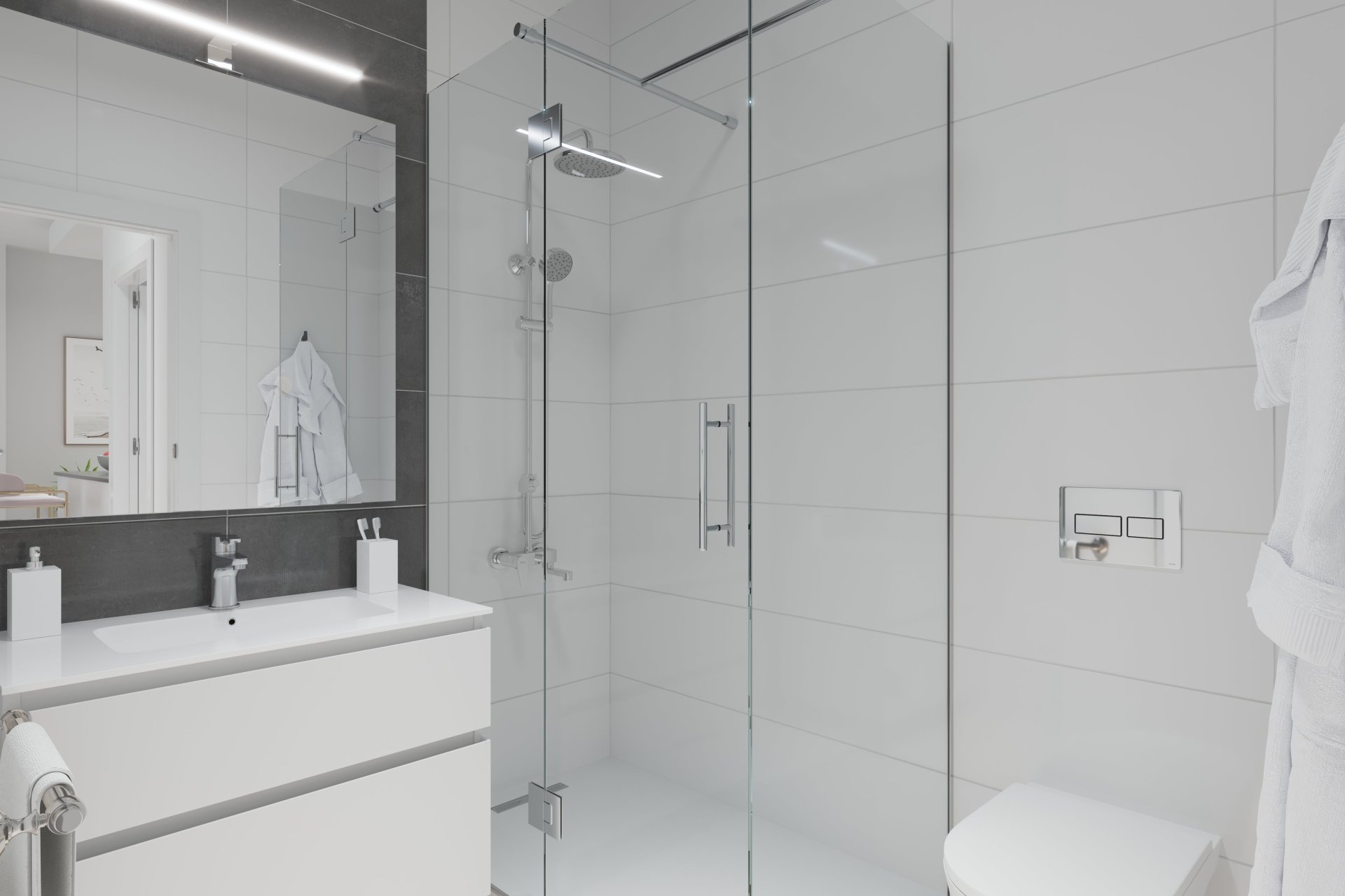 Obra nueva - Apartamento en planta baja - Mazarrón