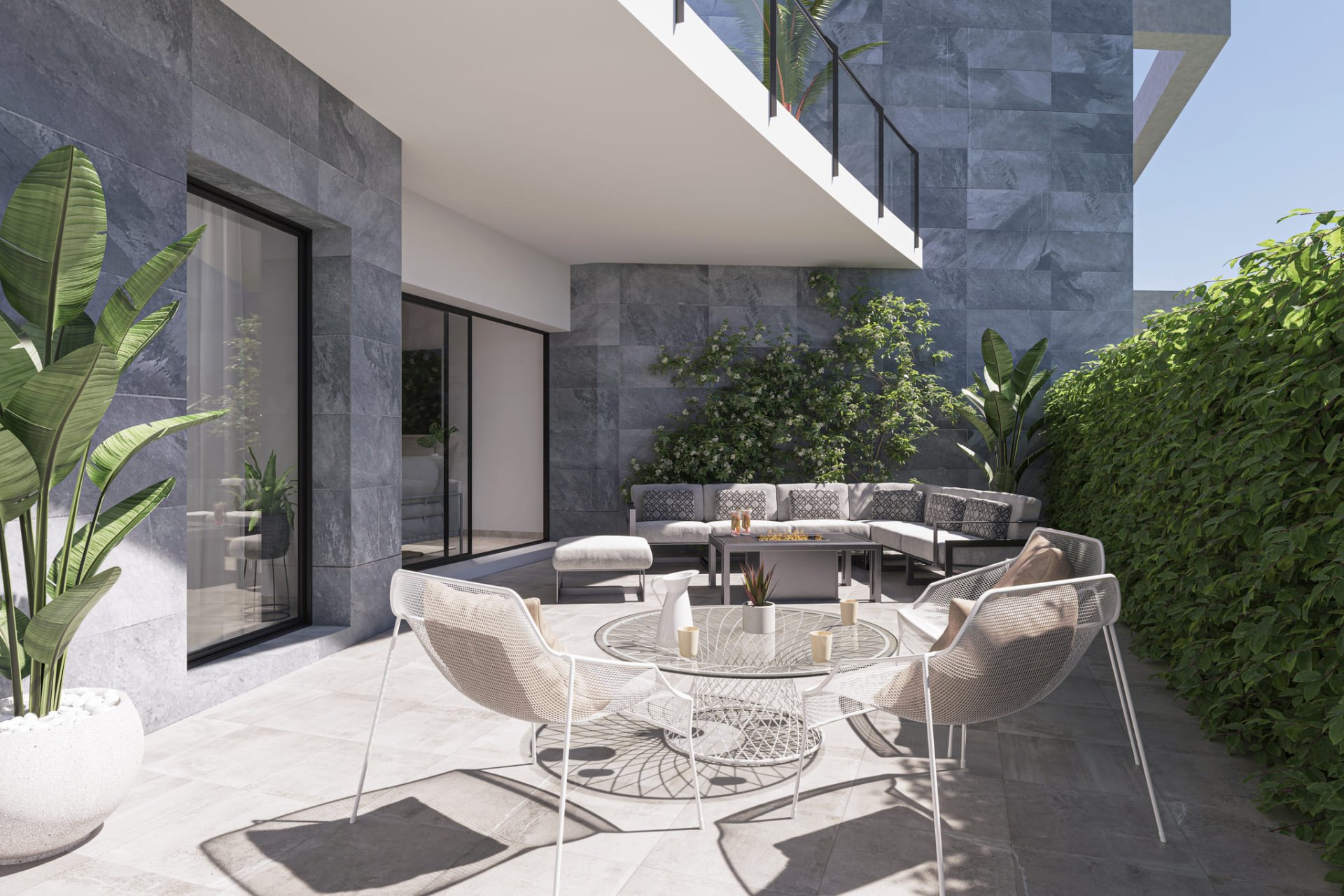 Obra nueva - Apartamento en planta baja - Mazarrón