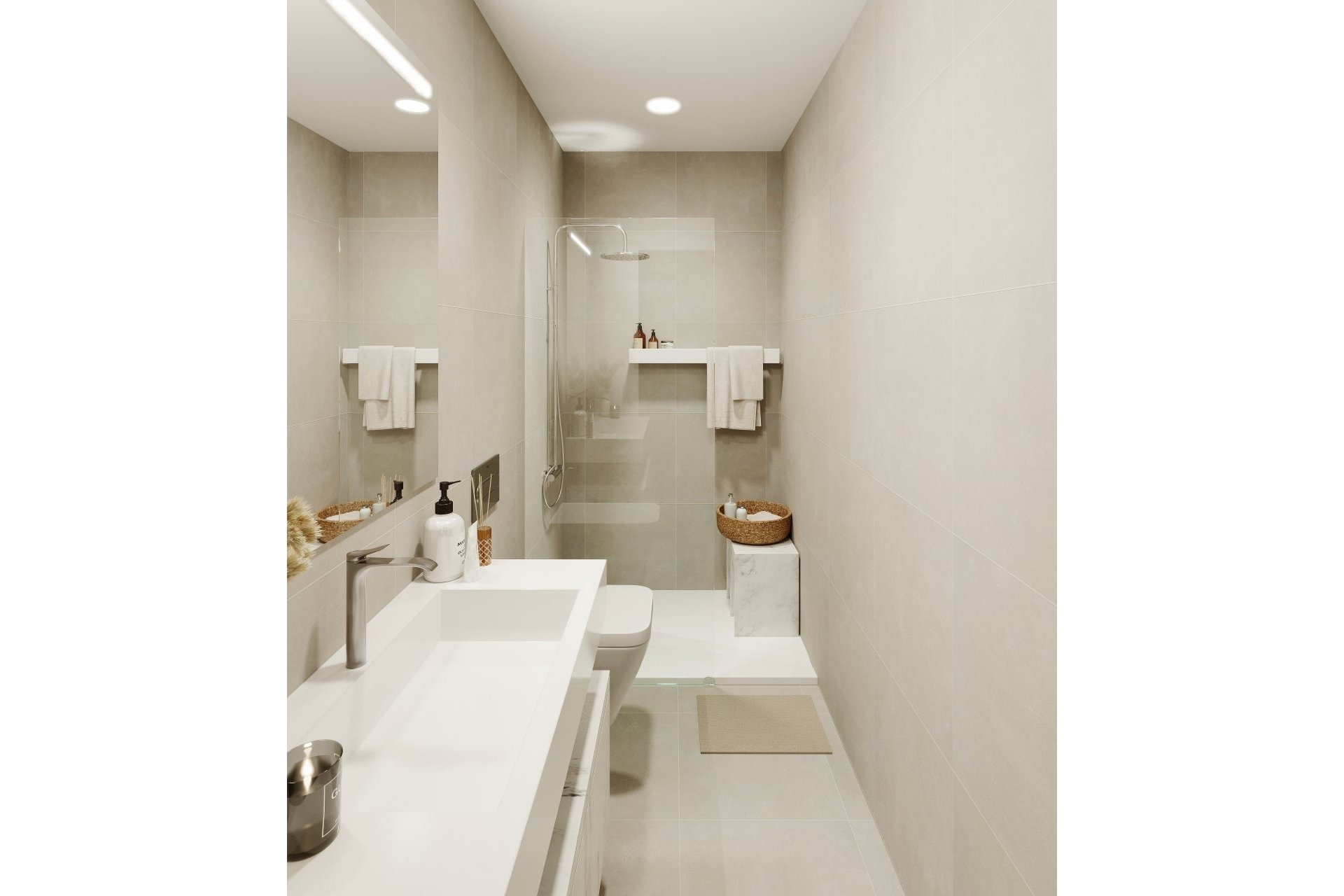 Obra nueva - Apartamento en planta baja - Mazarrón