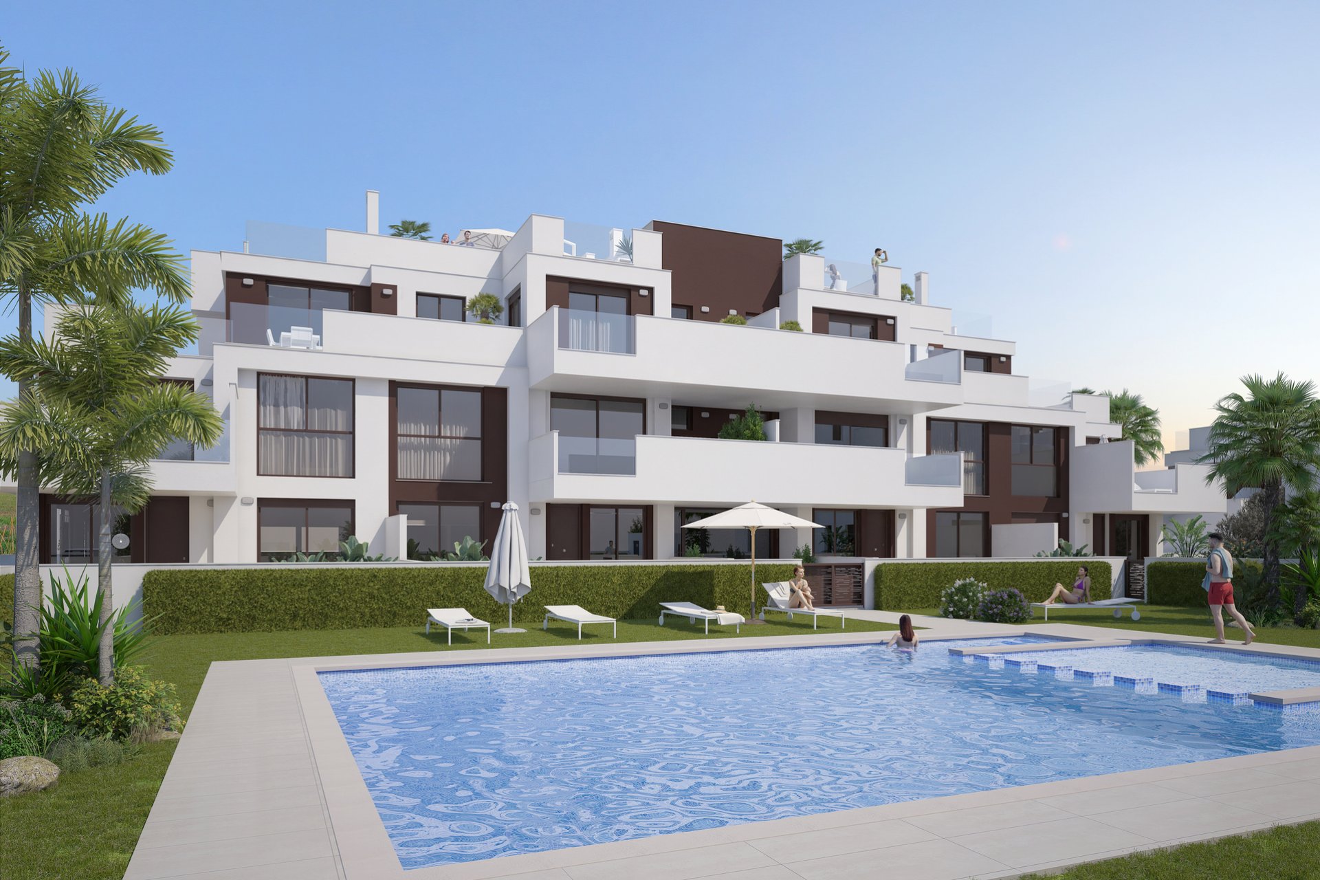 Obra nueva - Apartamento en planta baja - Pilar de la Horadada