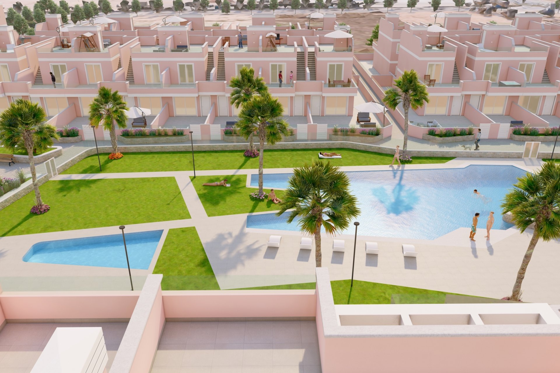 Obra nueva - Apartamento en planta baja - Pilar de la Horadada