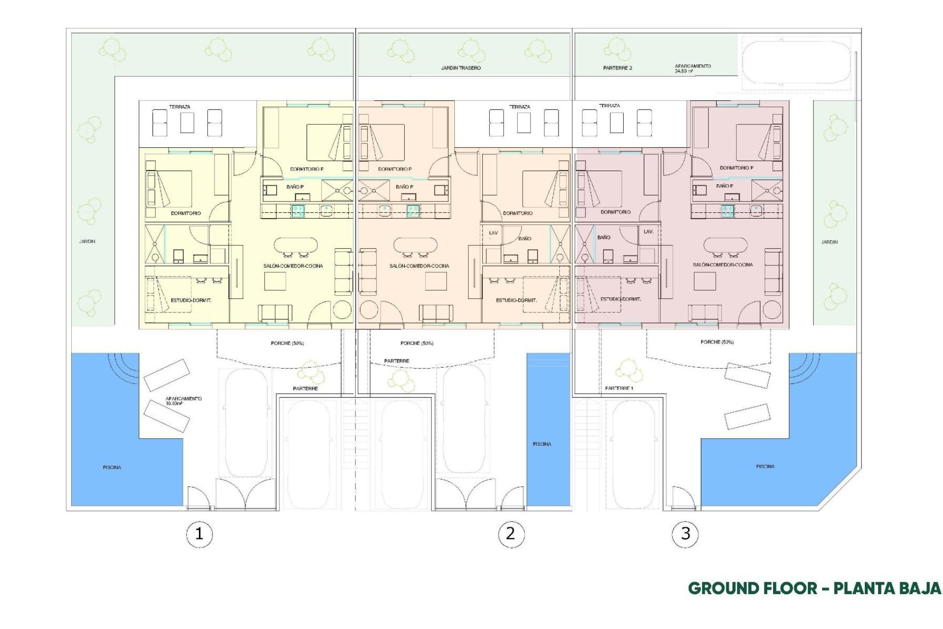 Obra nueva - Apartamento en planta baja - Pilar de la Horadada