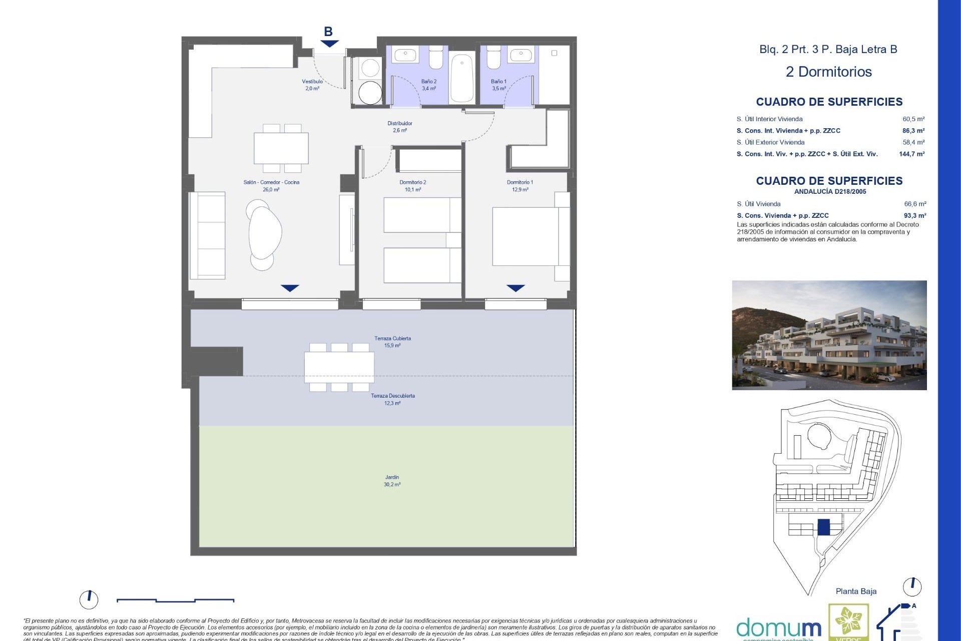 Obra nueva - Apartamento en planta baja - Pulpí