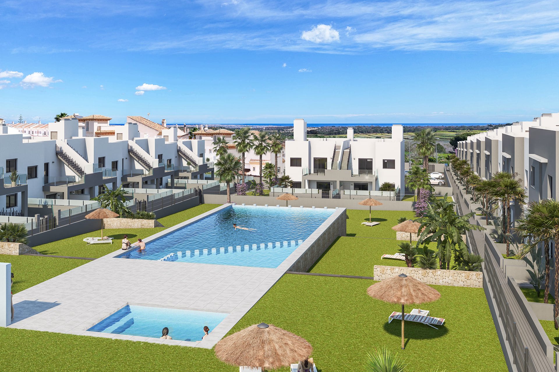 Obra nueva - Apartamento en planta baja - San Miguel de Salinas