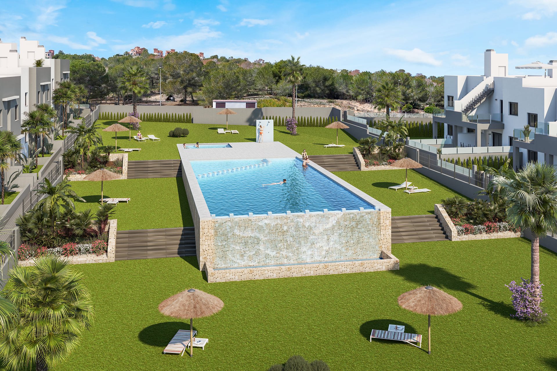 Obra nueva - Apartamento en planta baja - San Miguel de Salinas