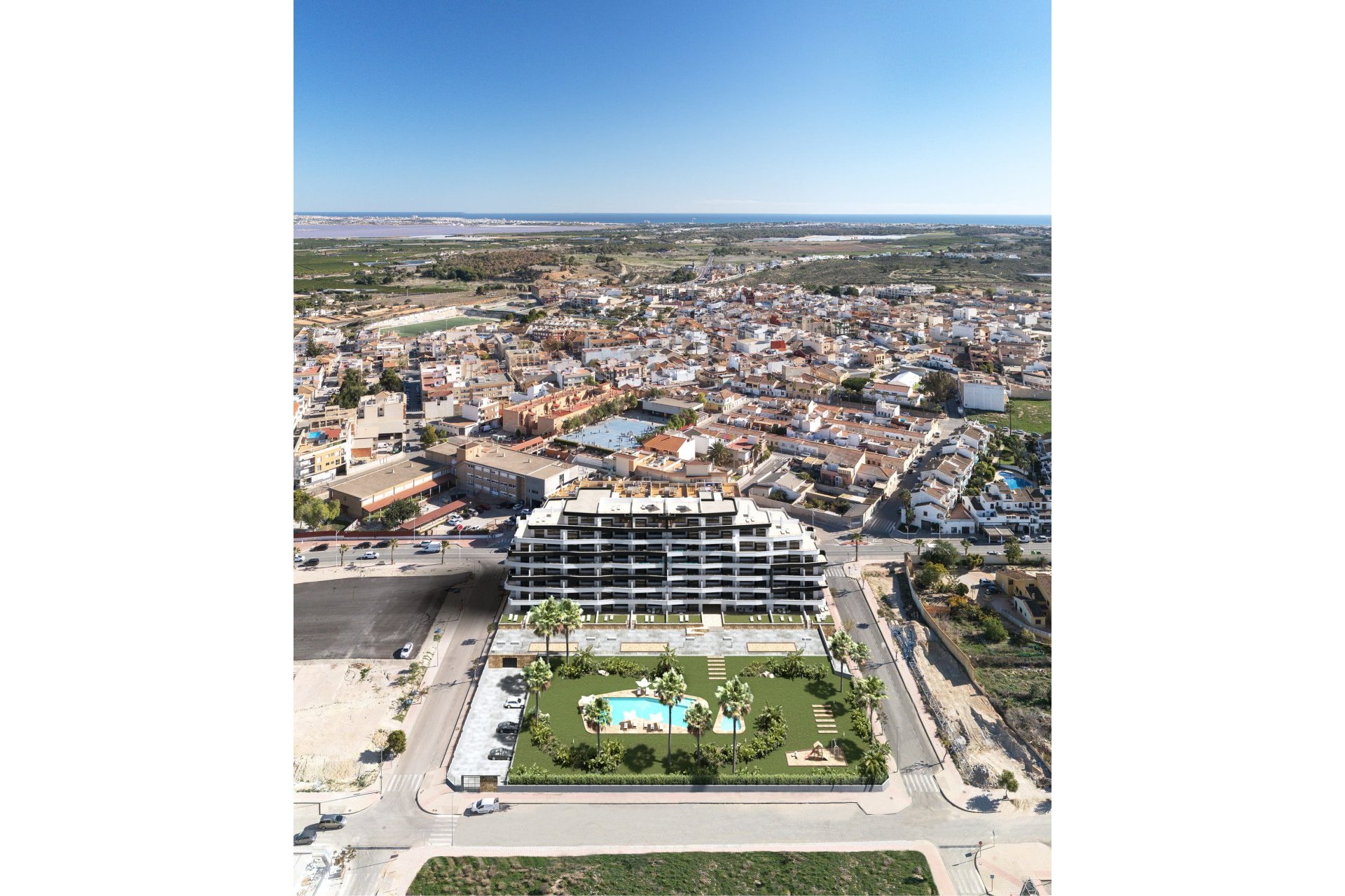 Obra nueva - Apartamento en planta baja - San Miguel de Salinas