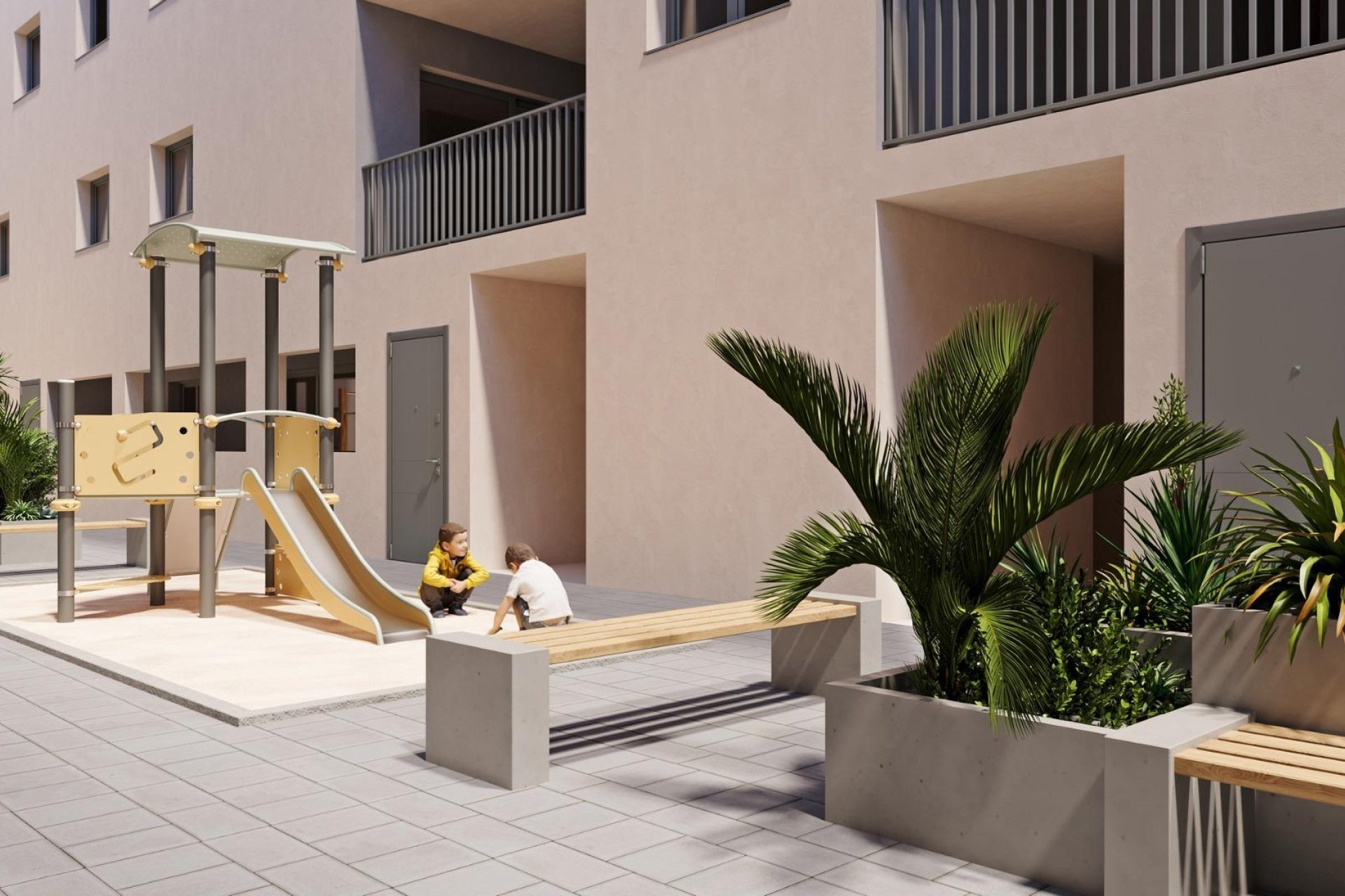 Obra nueva - Apartamento en planta baja - San Miguel de Salinas