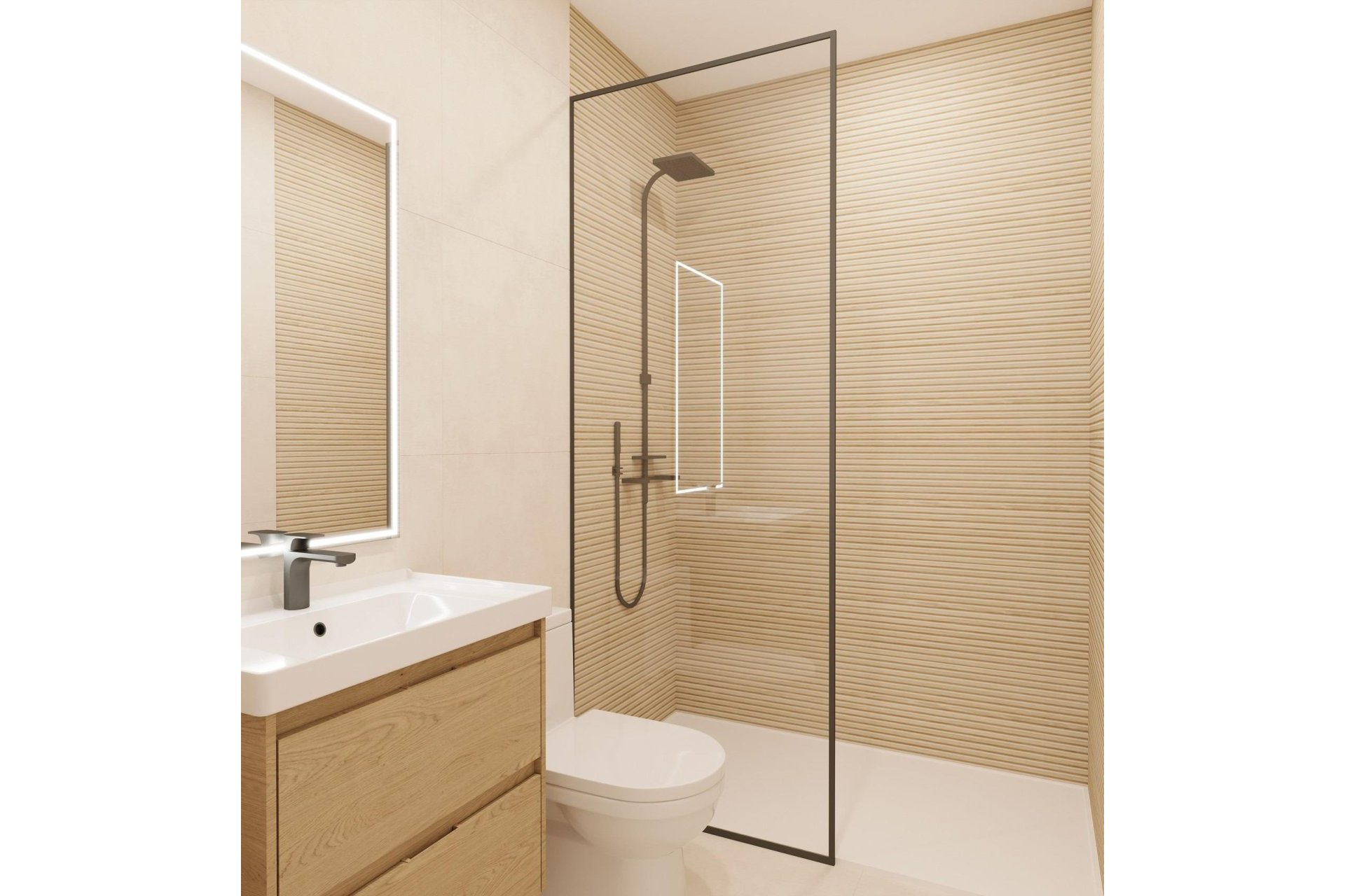 Obra nueva - Apartamento en planta baja - San Miguel de Salinas