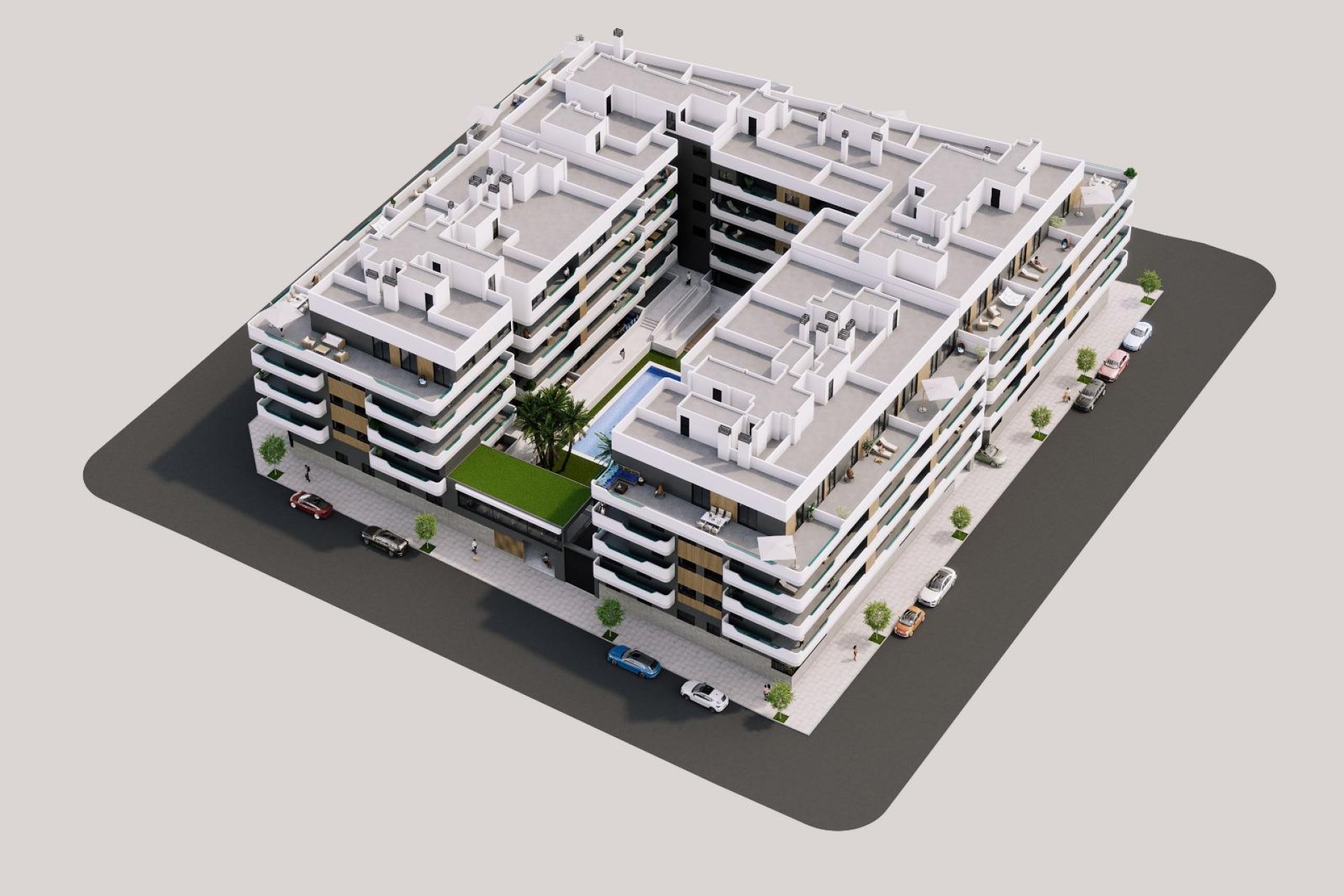 Obra nueva - Apartamento en planta baja - Santa Pola